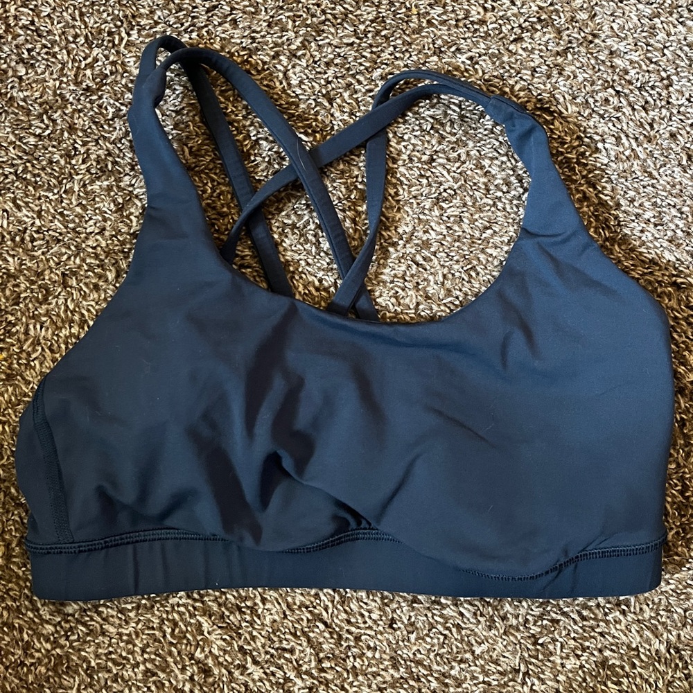 Lululemon Energy Bra Size 8 Navy